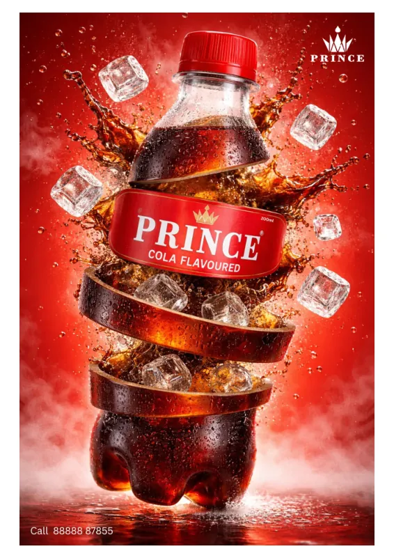 Prince Cola Flavoured