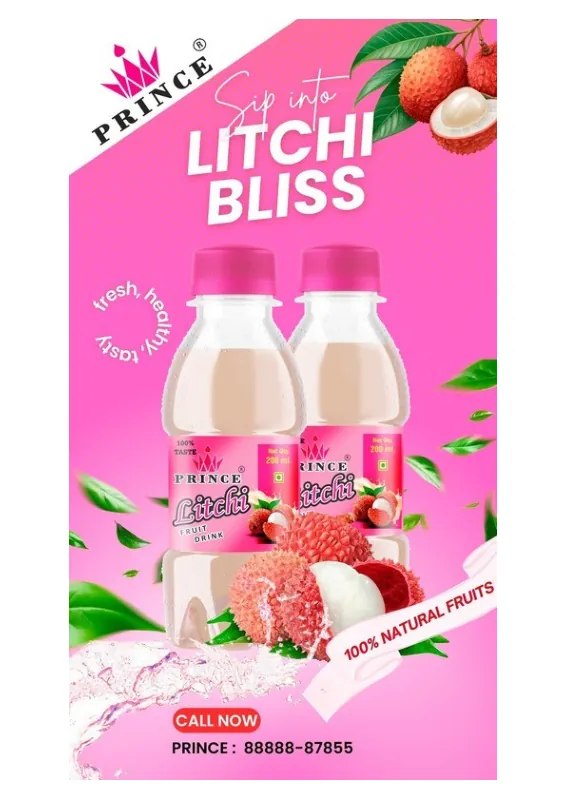 Lychee bottle campaign